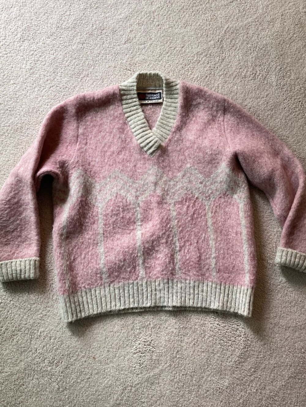 Vintage Samband of Iceland Wool Sweater, Large